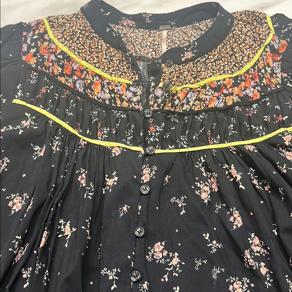 Free People Blouse Size M